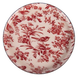 [66417] Untersetzer für Gläser Rosa Rot Ø 11x1 cm