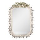 Specchio da Parete Grigio Beige 63x3x93 cm