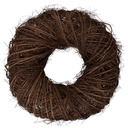Decoration Ghirlanda Marrone Ø 60x18 cm