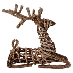 [5RO0404] Decoratie hert 50x15x43 cm