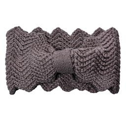 [JZHE0010LG] Hoofdband 10x22 cm grijs