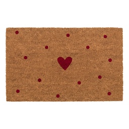 [MC300] Zerbino Marrone Rosso 75x45x1 cm