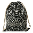 Rucksack Schwarz Weiß 34x1x43 cm