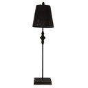 Table Lamp Black Ø 20x75 cm E27/max 1x60W