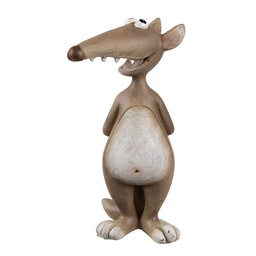 [6PR5281] Image de décoration Souris Marron Beige 8x5x14 cm