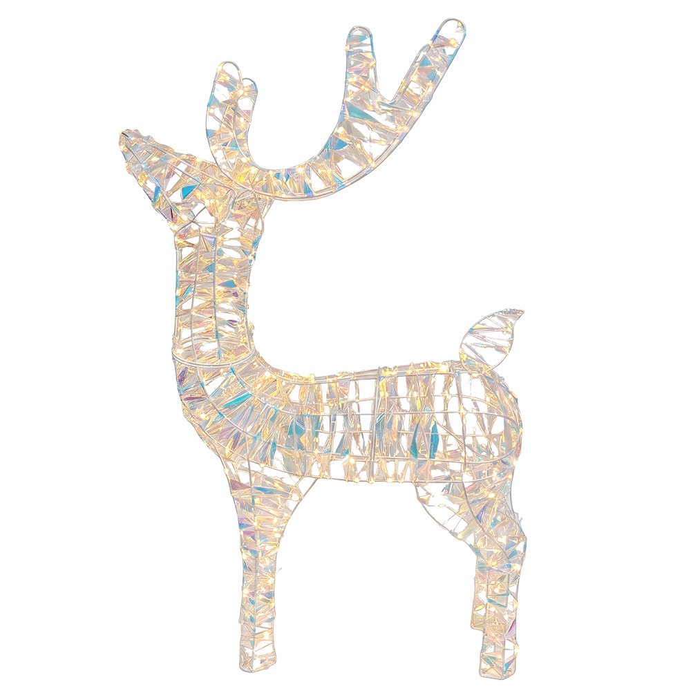 Stehlampe Hirsch Goldfarbig 58x17x85 cm