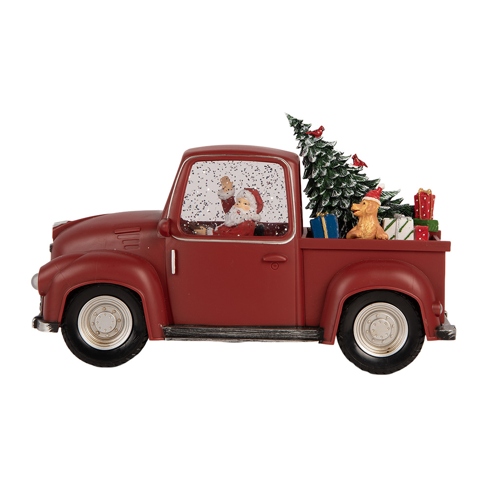 Muziekdoos auto met LED 28x12x15 cm / 3xAA