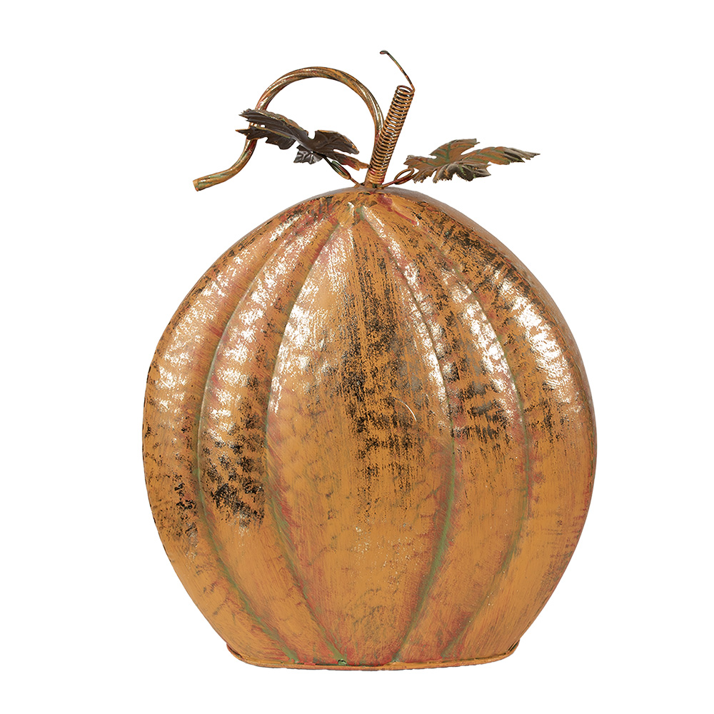 Decoratie pompoen 34x15x42 cm
