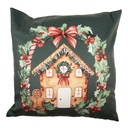 Federe Cuscini Verde Marrone 45x45 cm