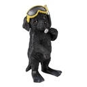 Decoratie hond 11x11x23 cm