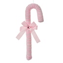 Décoration de Noël Pendentif Canne à sucre Rose Blanc 12x4x36 cm