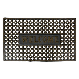 [MC272] Zerbino Nero Color oro 75x45x1 cm