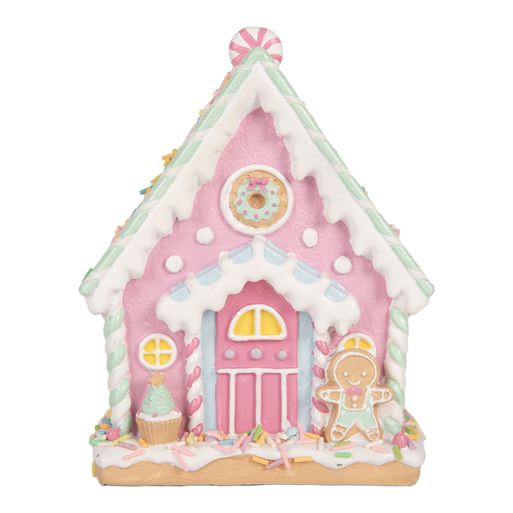 Decoratie huis 13x10x16 cm