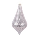 Boule de Noël Rose Ø 8x17 cm