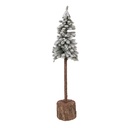 Künstlicher Weihnachtsbaum Grün Weiß Ø 10x48 cm