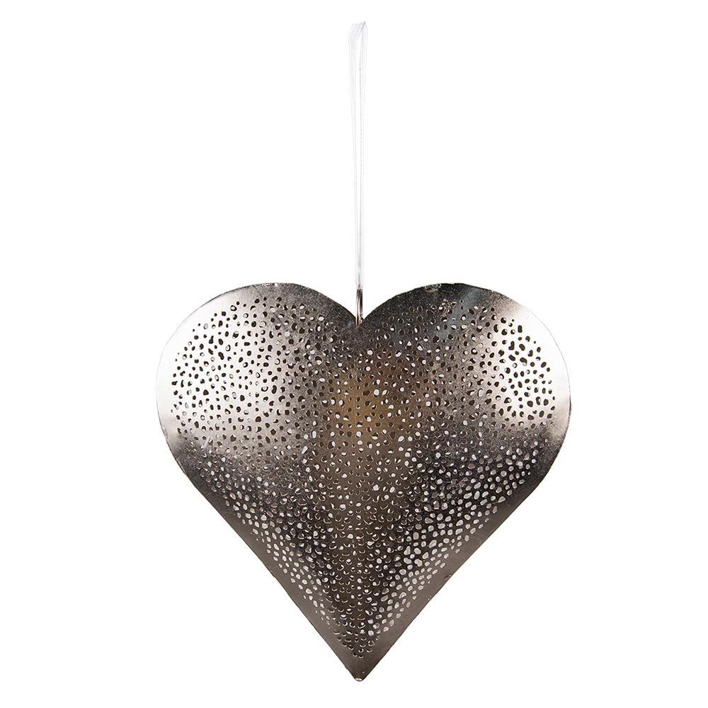 Decoratie hanger hart 20x4x20 cm