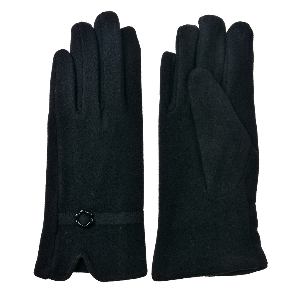 Winter Gloves Black 9x23x1 cm