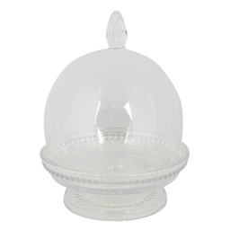 [6GL3380] Glasglocke Transparent Ø 12x17 cm