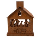 Decorazione Casa Marrone 17x17x22 cm