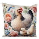 Cushion Cover Beige Pink 45x45 cm