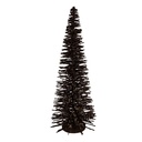 Decorazione Albero di Natale Marrone Color oro Ø 20x50 cm