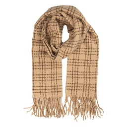 [JZSC0848] Foulard Femme Beige 50x210 cm