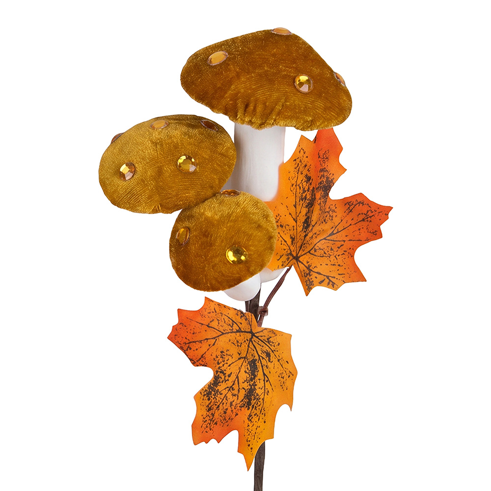 Decoratie paddenstoel 8x4x55 cm