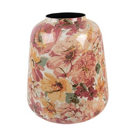 [66385] Vaso Decorativi Rosa Grigio Ø 35x52 cm