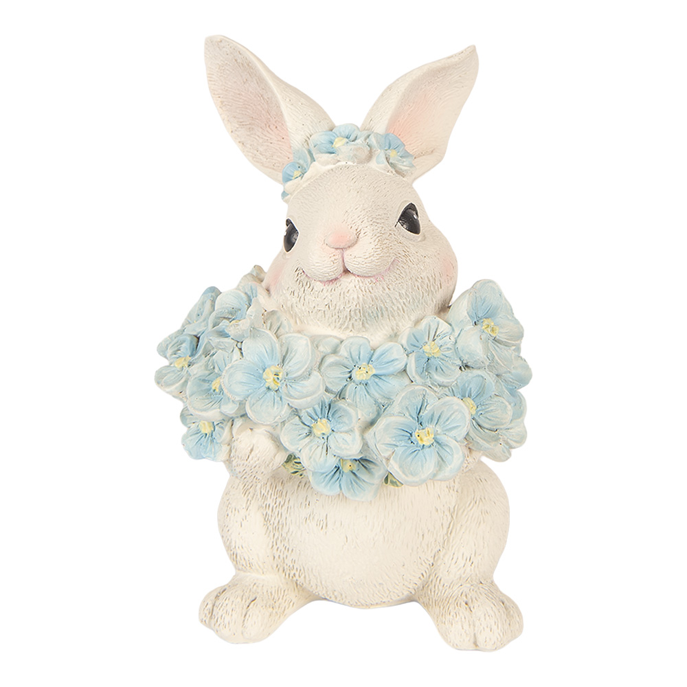 Decoratie konijn 9x10x13 cm
