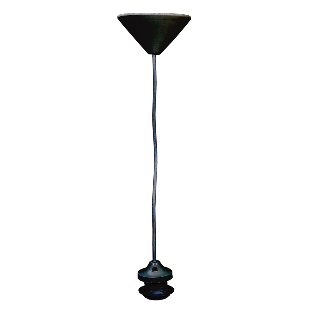snoerpendel zwart Ø 11x135 cm / E27