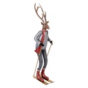 Decoratie hert 19x15x65 cm