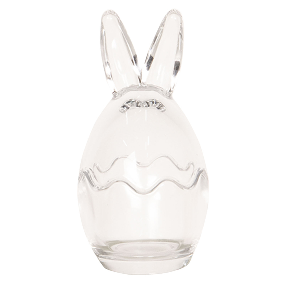Storage Jar with Lid Transparent Ø 6x12 cm