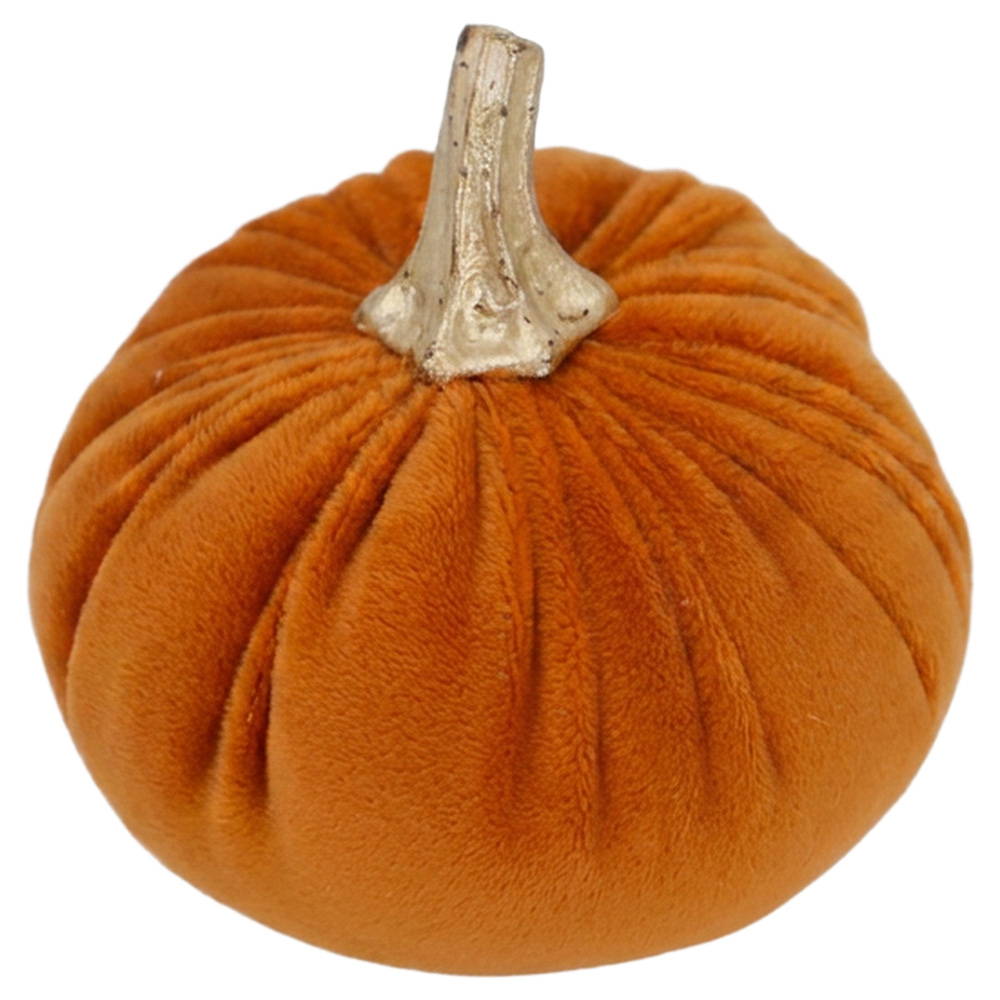 Decorazione Zucca Arancio Ø 9x8 cm