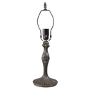 Base Lampada da Tavolo Tiffany Marrone Ø 15x42 cm E27/max 1x60W