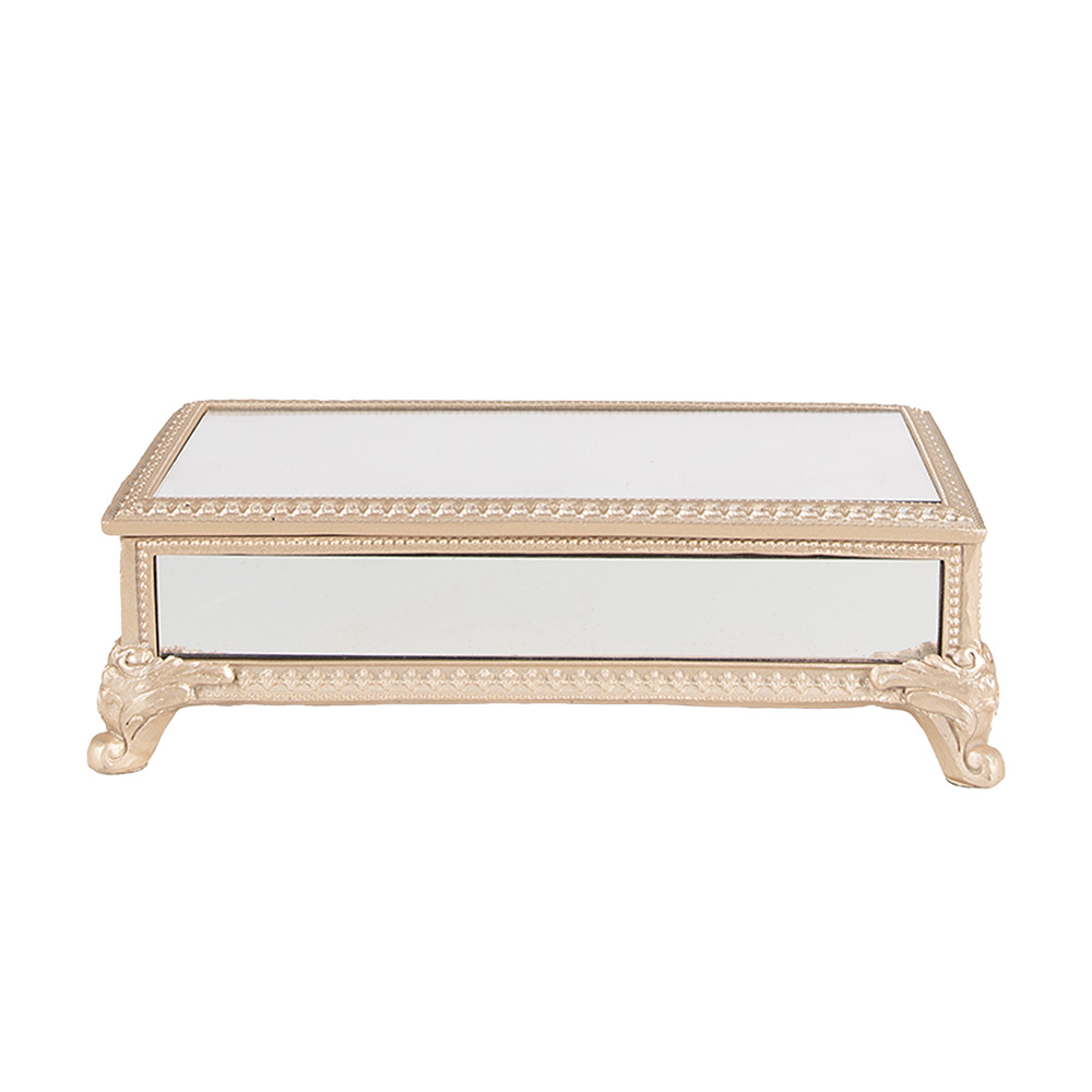 Schmuckbox Beige 21x11x7 cm