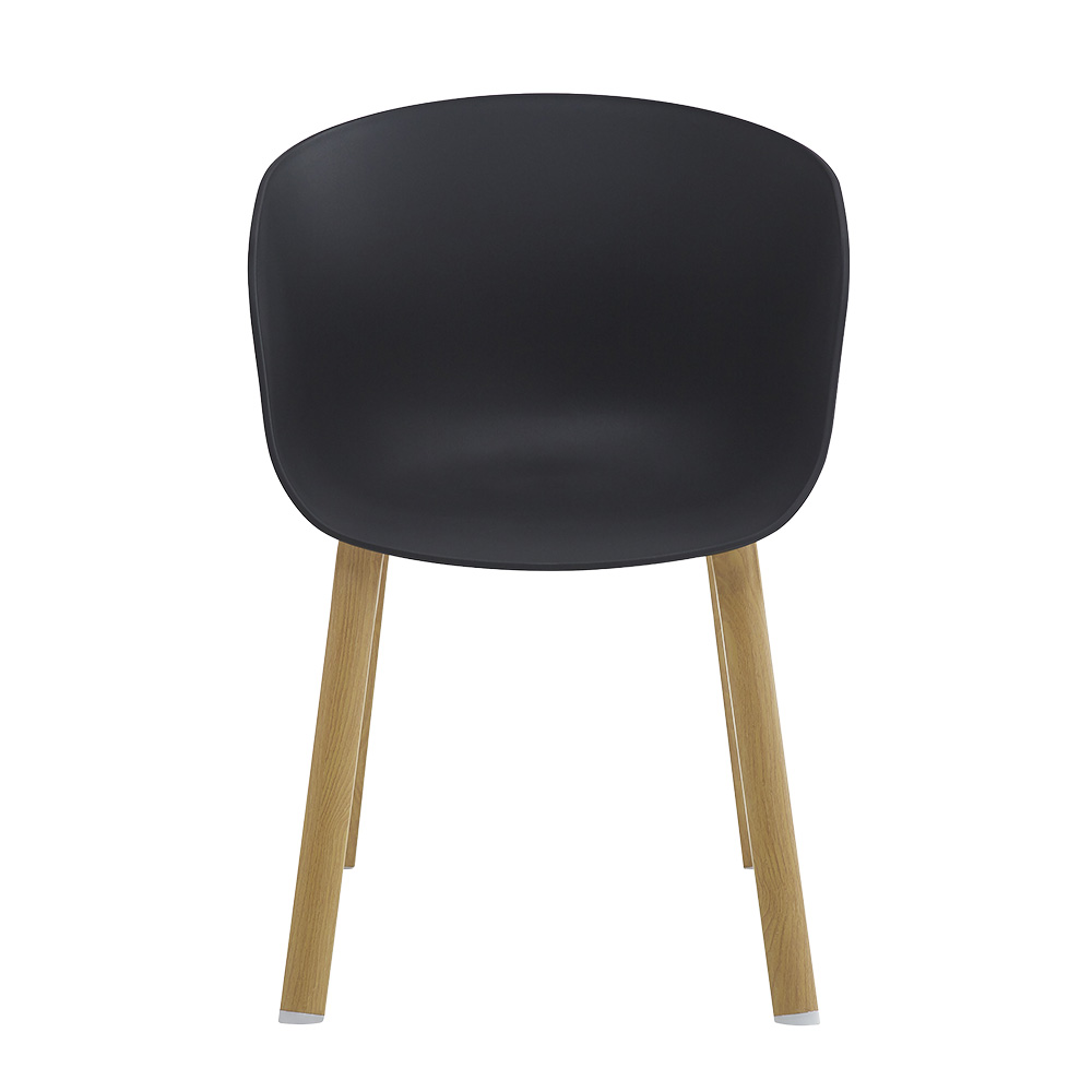 Esszimmer Stühle Schwarz Braun 54x51x82 cm