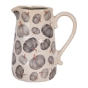 Decorative Pitcher Beige Grey 21x15x23 cm