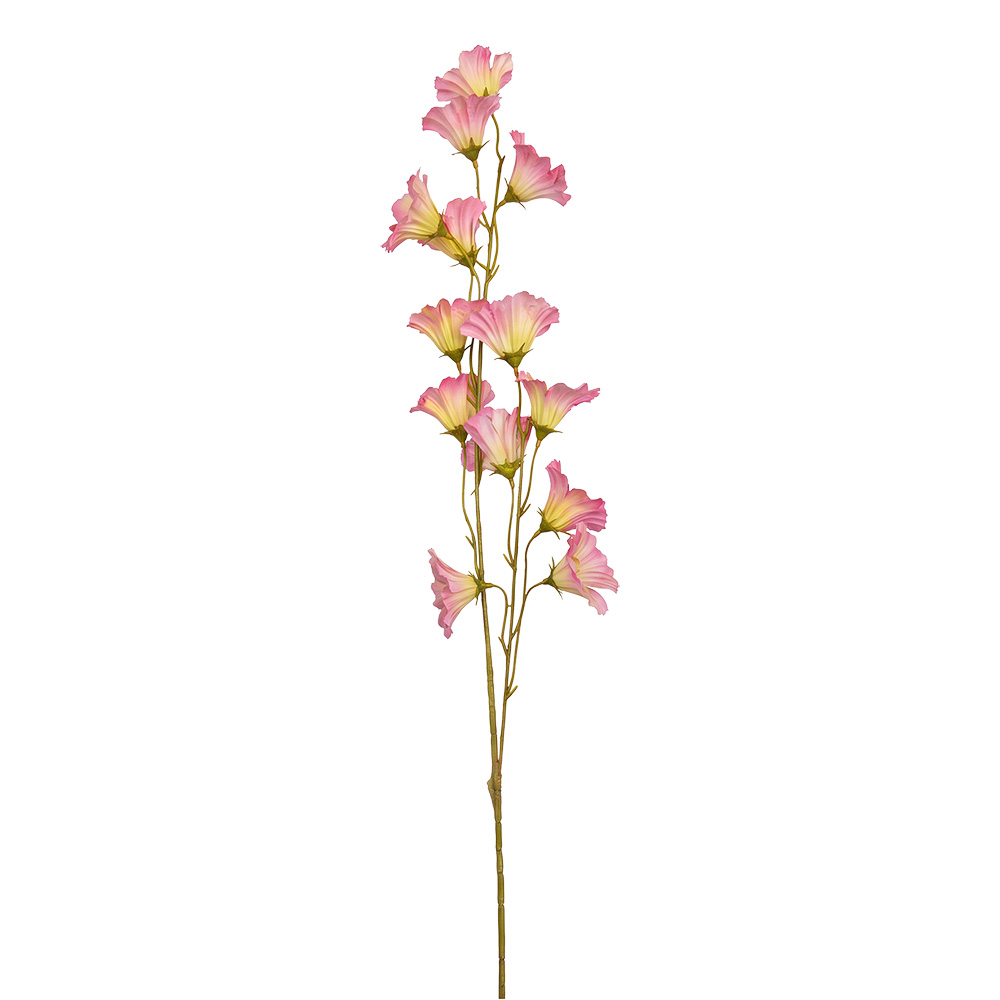 Branche de décoration avec fleurs Rose Vert 110 cm