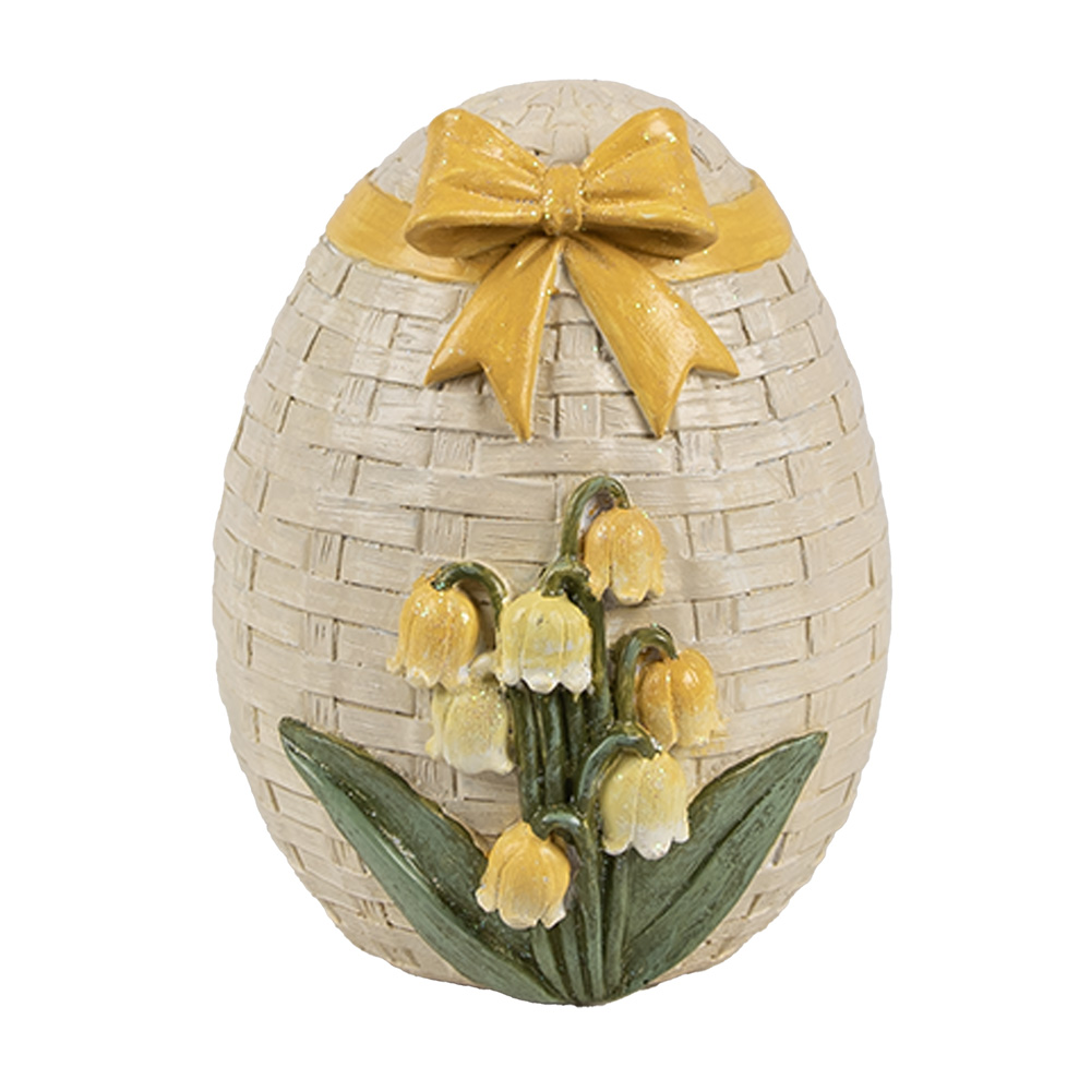 Decoratie ei 9x8x10 cm