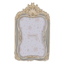 Cornice Foto Grigio Color oro 13x2x21 cm / 10x15 cm