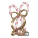 Dekoration Zuckerstange Rosa Goldfarbig 19x14x30 cm