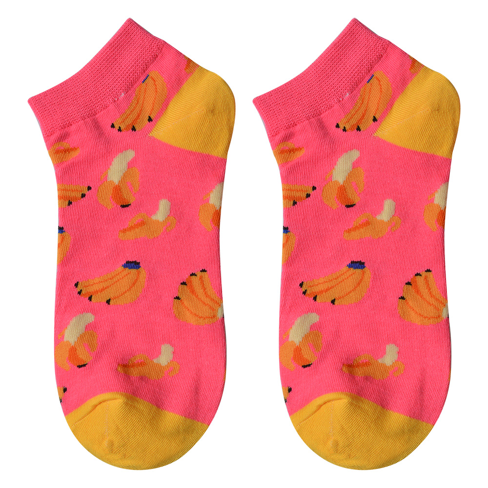 Socks Pink Yellow 36-41
