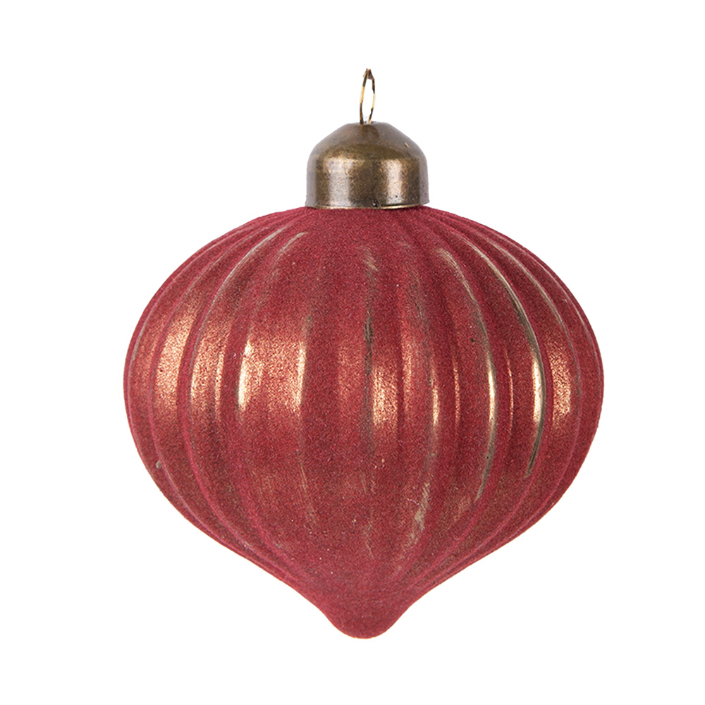 Kerstbal Ø 8x9 cm