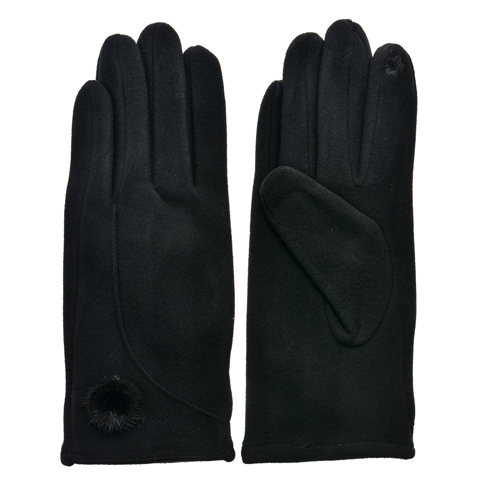 Handschoenen 9x24 cm zwart