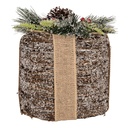 Decoratie cadeau LED Ø 20x25 cm / 3xAA