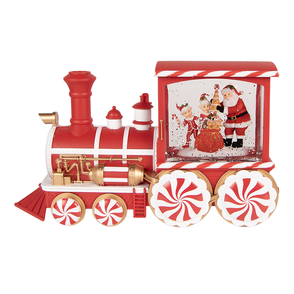 Muziekdoos trein met LED 31x10x17 cm / 3xAA