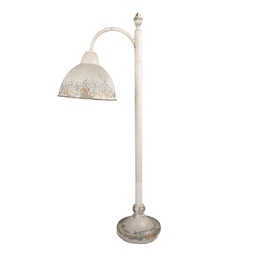 [5LMC0052] Lampe de table Beige Gris 36x20x77 cm E27/max 1x60W