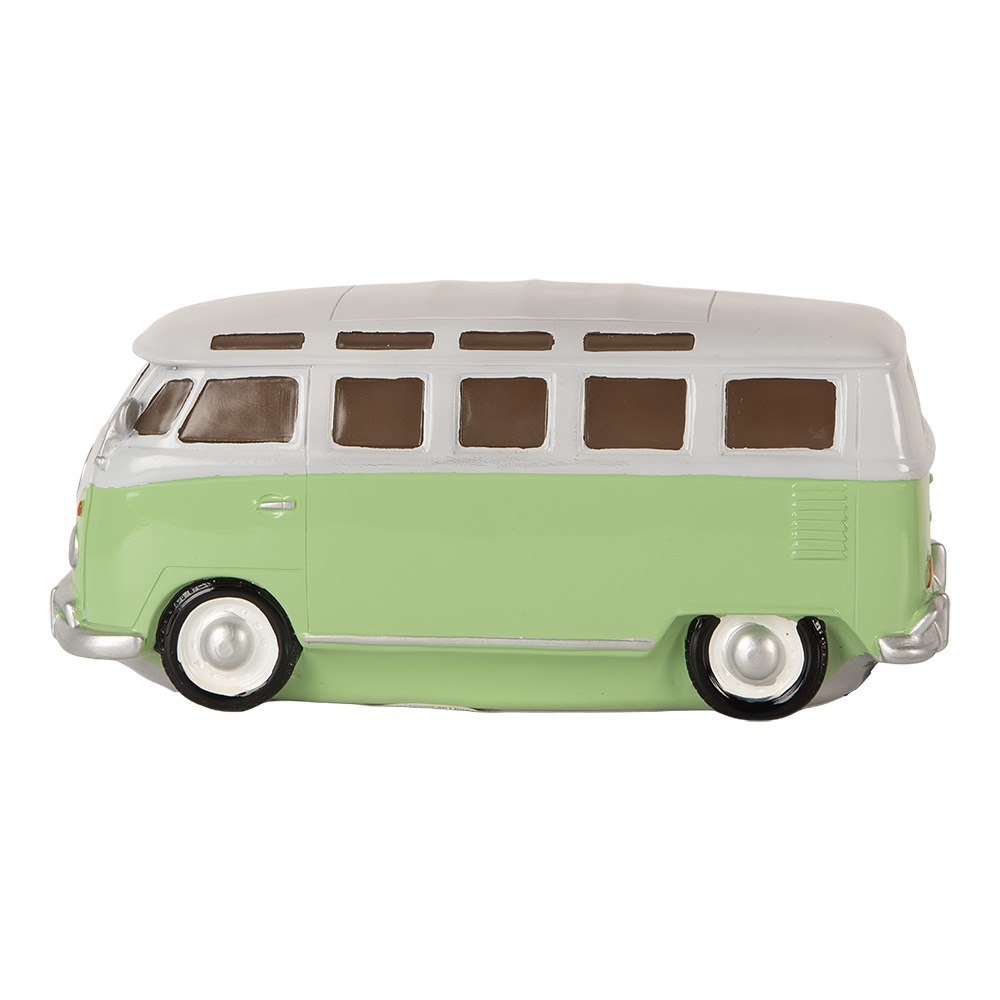 Veilleuse Autobus LED Vert Blanc 24x10x11 cm