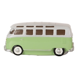 [6LMP812] Veilleuse Autobus LED Vert Blanc 24x10x11 cm