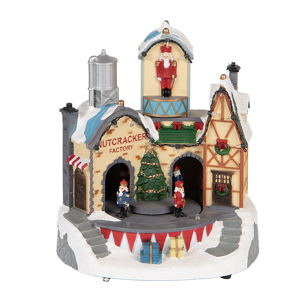 Decoratie huis met LED 20x17x23 cm / 3xAA